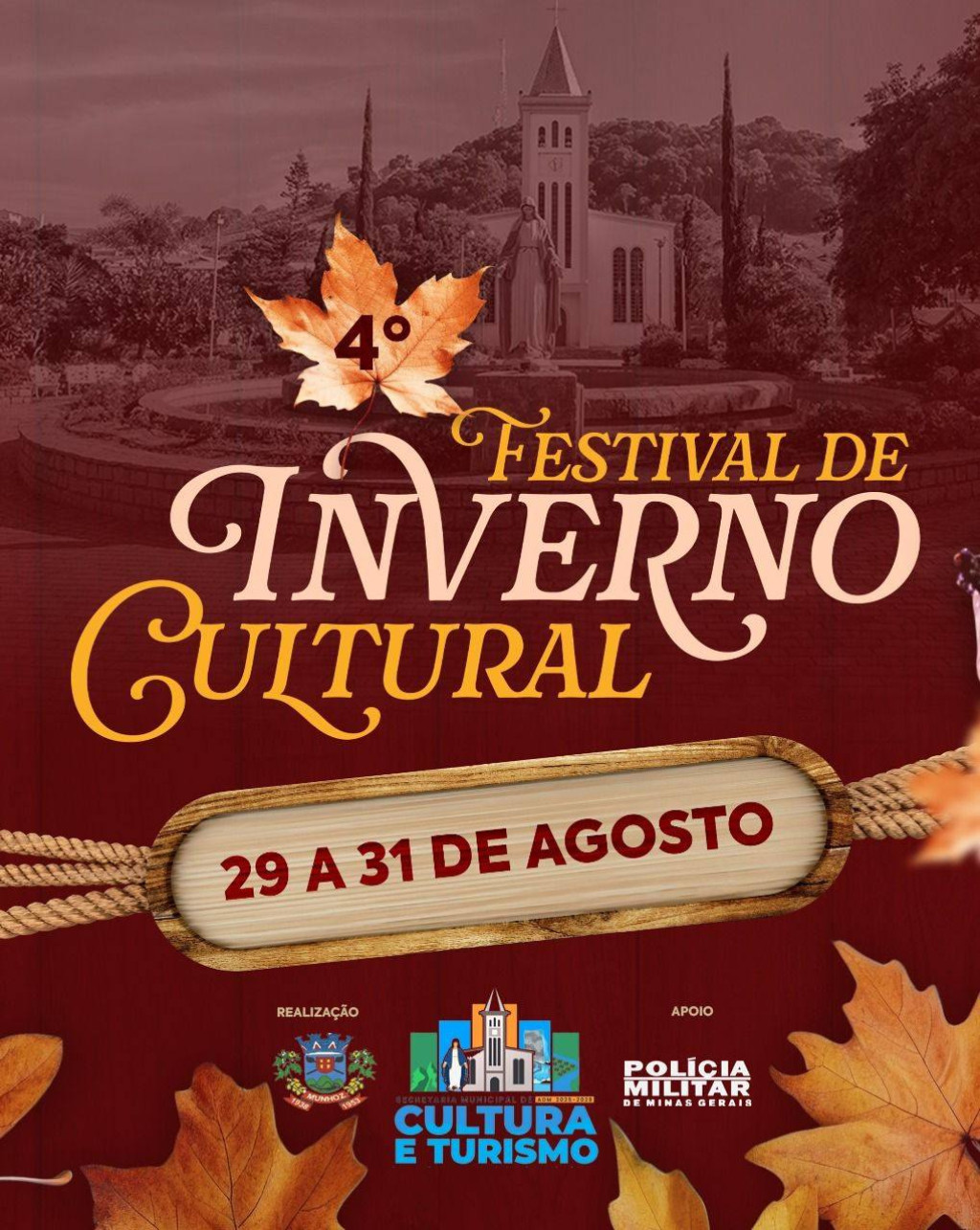4º Festival de Inverno Cultural de Munhoz-Mg.